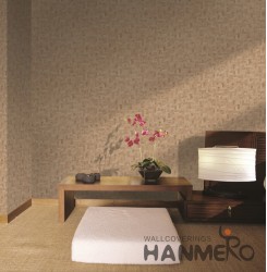 HANMERO Modern Solid Color Embossed Vinyl Wall Paper Murals 0.53*10M/roll Home D...