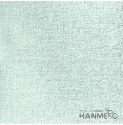 HANMERO Modern Solid Green Color PVC Interior Wallpaper Decorative Embossed