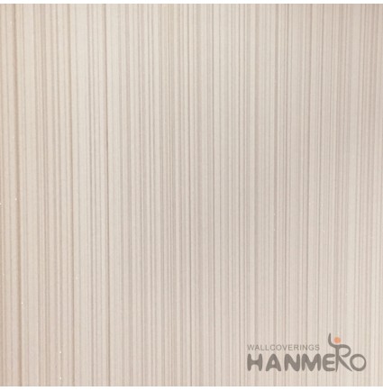 HANMERO Modern Solid Brown Color PVC Interior Wallpaper Decorative Embossed
