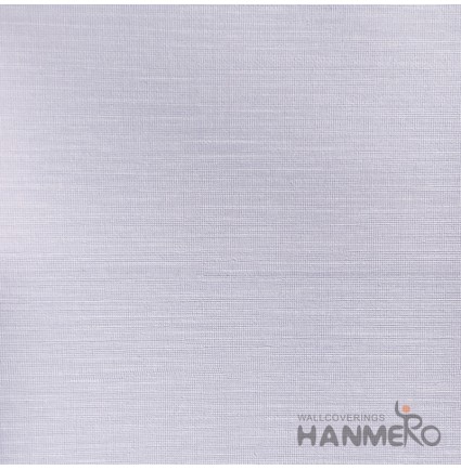 HANMERO Modern Solid Purple Color PVC Interior Wallpaper Decorative Embossed