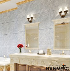 HANMERO Modern Grey Printed PVC Waterproof MCM Wallpaper 0.686*10M/roll Home Dé...