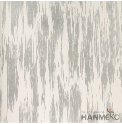 HANMERO Standard Solid PVC Wallpaper Modern Silver 0.53*10M/Roll For Room Wall