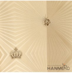 HANMERO 3D PVC Modern Yellow Wallpaper Geometric 0.53*10M/Roll For Home Room Dec...