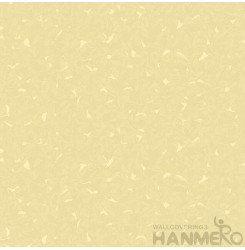  HANMERO PVC Yellow Modern Style Embossed Wallpaper0.53*10M/Roll For Interior Ro...