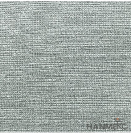 HANMERO Modern 0.53*10M/Roll PVC Wallpaper With Green Solid Embossed Surface