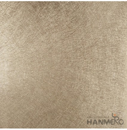 HANMERO PVC Modern Fine Stripes Gold Metallic Wallpaper For Interior Wall Decor