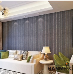 HANMERO High-end 0.53*10m/Roll Plant Fiber Particle Home Wallpaper Factory Manuf...
