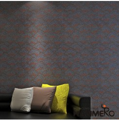 HANMERO Best-selling and High Quality Plant Fiber Particle Wallpaper for TV Bach...