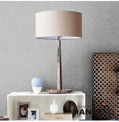HANMERO Simple Design Modern New Sandstone Particle Wallpaper of Grey Color from...