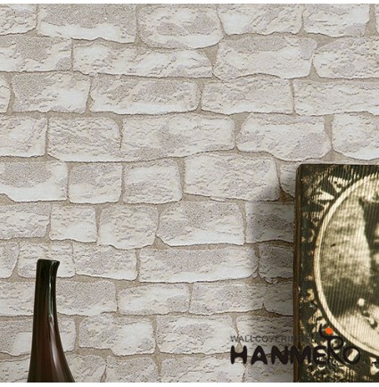 HANMERO 0.53*10M/Roll Stone Pattern Professional Sandstone Particle Wallpaper Supplier from China
