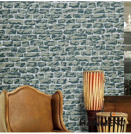 HANMERO Hot Sex 3D Brick Effect Sandstone Particle Wallpaper in Modern Style at Wholesale Prices