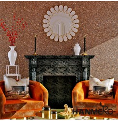 HANMERO Natural Material Top Quality Living Room Mica Wallpaper for Wall Decorat...