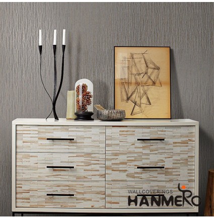 HANMERO High-end Natural Material New Concept and Design Plant Fiber Particle Wallpaper for Decorative Home 